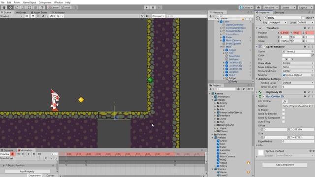 Как сделать платформер. Переход на другой уровень смотреть онлайн
