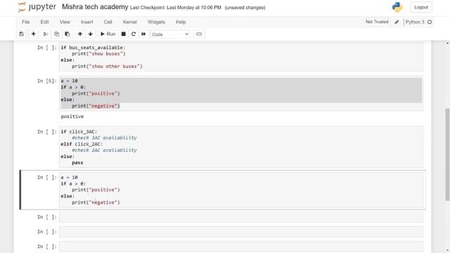 If else statement | Python Tutorial Series - 4 смотреть онлайн