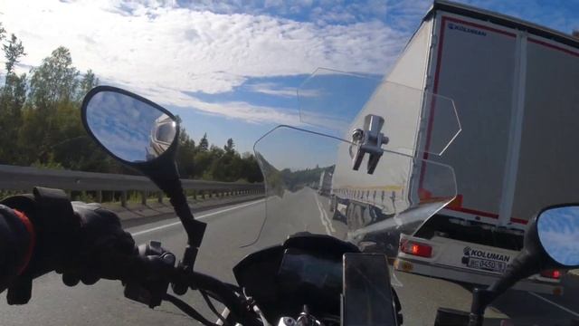 Сдаю норматив Русская Верста. Дальняк Уфа-Тобольск 1067 км. за 14 часов на мотоцикле. смотреть онлайн