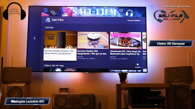 Harman Kardon Citation 300 Stereopaar | Google Assistant l 2019 | Smart Speaker | Deutsch смотреть онлайн