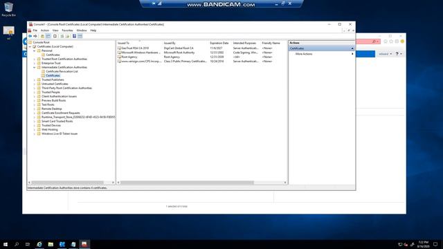 Exchange 2019 :- Add the certificates MMC to Windows Administrative Tools смотреть онлайн