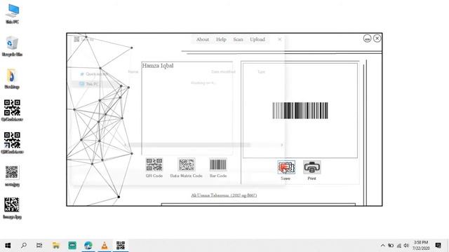 QR Code, Bar Code, Data Matrix Code Generate and Scanner with Webcam or by Upload File In C#. смотреть онлайн