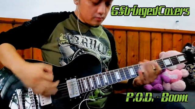 P.O.D. - Boom (Guitar Cover) - LTD Xtone PS-1 - Roland Go Mixer смотреть онлайн