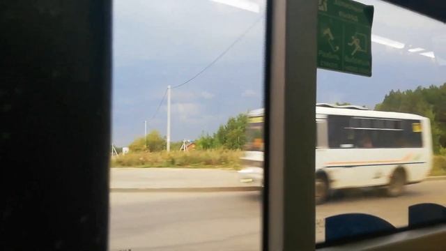 МАЗ-203.945 || Т 254 УК 174 || 18 маршрут || Автобусный парк - ЖД Вокзал || смотреть онлайн