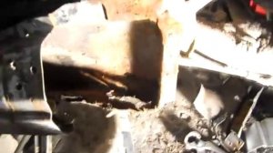 Ваз 2112. Замена заднего стакана. Кузовной ремонт.