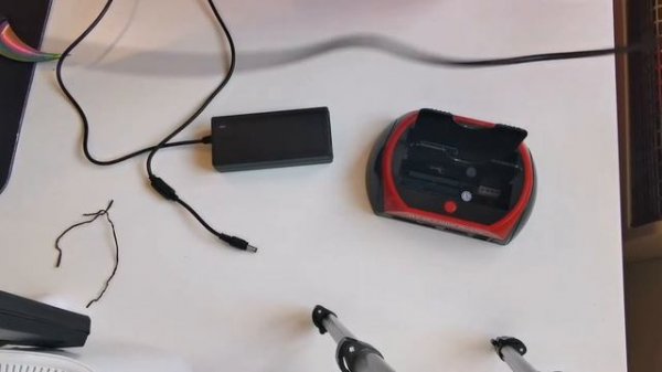 HDD Docking Station 2.5" 3.5" SATA IDE Hard Disk Drive Clone USB HUB Card Reader