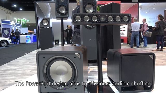 Polk HTS Series Subwoofers at CEDIA 2017 смотреть онлайн