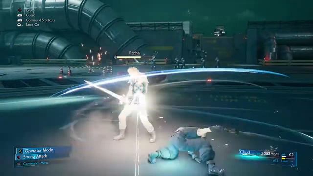 FINAL FANTASY 7 REMAKE - ROCHE - BOSS BATTLE - HARD DIFFICULTY смотреть онлайн