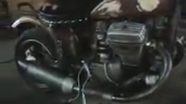V-twin дрифт на старте самодельний движок в деле, движок 2, смотреть онлайн