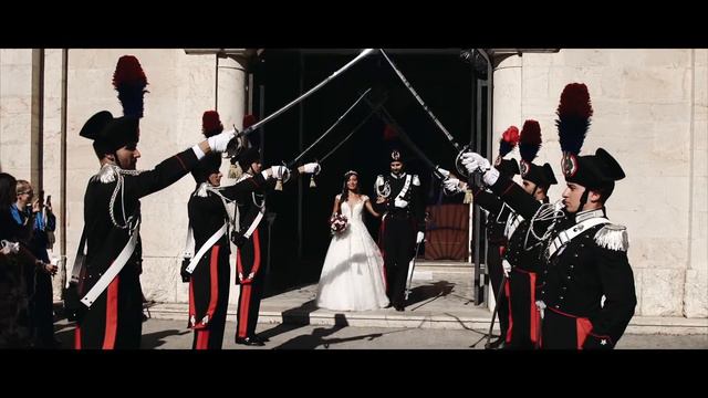 Picchetto d'onore carabinieri matrimonio Flavia e Aldo 10/7/2022 Livorno смотреть онлайн