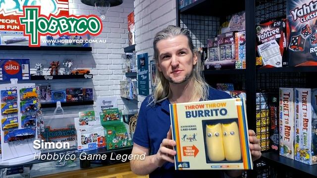 The World's First Dodge Ball Card Game - Throw Throw Burrito @ Hobbyco смотреть онлайн