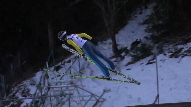 Skijumping - unfortunatly forgot my twintip skis смотреть онлайн