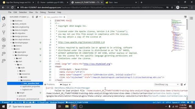 Qwiklabs - App Dev-Storing Image and Video Files in Cloud Storage-Java смотреть онлайн