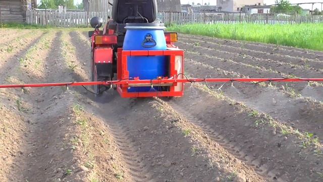 Мтз 132н Самодельный опрыскиватель Обработка картошки лазуритом смотреть онлайн