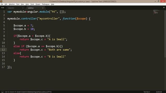 Else If Condition in AngularJS (Hindi) - 24 смотреть онлайн