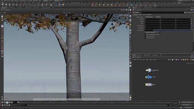 Redshift 2 Houdini - #22 - SpeedTree Importer For Redshift - Quick Tip
