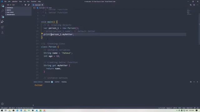 #8.4 Dart - GETTER and SETTER Functions | Dart For Flutter смотреть онлайн