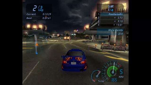 NFS Underground - Гонка 92 - Tournament 11 (без комментариев) смотреть онлайн