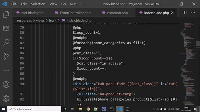 Step by step eCommerce website Development using Laravel 8 - Part 24 (Add to Cart Page) смотреть онлайн