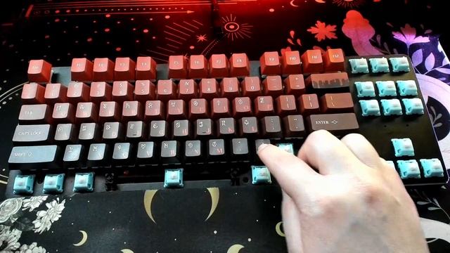 ASMR | Changing Keycaps and Typing on Thocky Keyboard смотреть онлайн