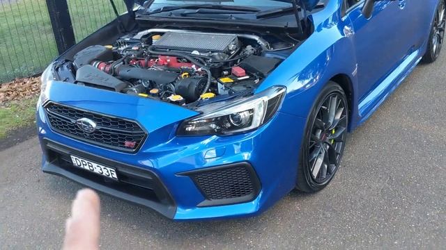 2018 Subaru WRX STi running in modifications AOS boost control solenoid downpipe tyres oil Blow by смотреть онлайн