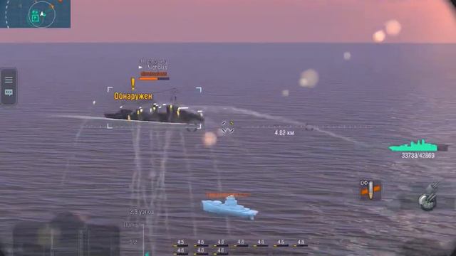 WOWs Blitz. Обзор линкора США New Mexico. смотреть онлайн