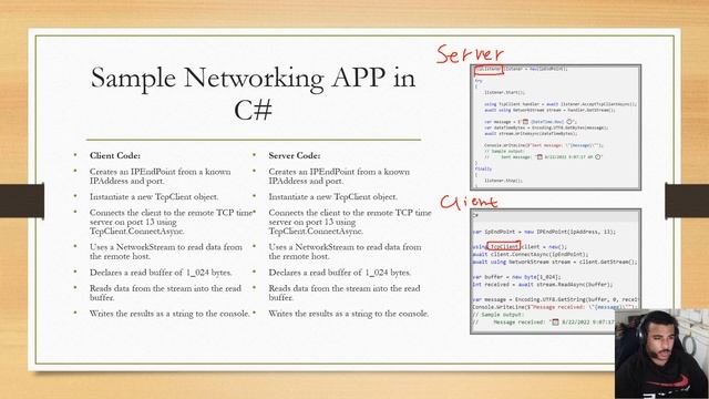 18- C# Network Programming - برمجة الشبات بلغة C Sharp سي شارب смотреть онлайн