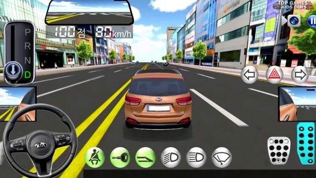 Driving Korean Car Kia Simulator - Driver's License Examination - Android GamePlay #2 смотреть онлайн