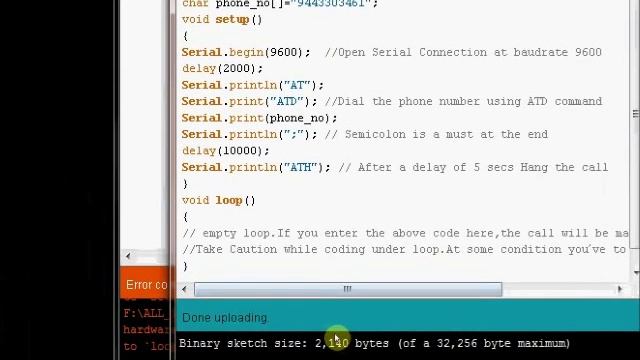 ARDUINO WITH GSM - Making a Call & Sending SMS смотреть онлайн