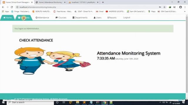 School Attendance Monitoring System in PHP/MySQLi with Full Source Code | Free to Download смотреть онлайн