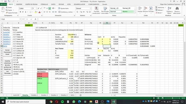 Aplicación de Dibujo Automatizado en AutoCAD desde Excel смотреть онлайн