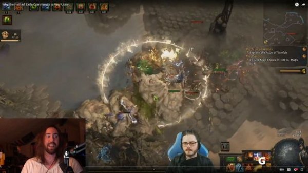 Asmongold on the PoE community