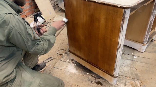 Реставрация стола из СССР своими руками \ restoration смотреть онлайн