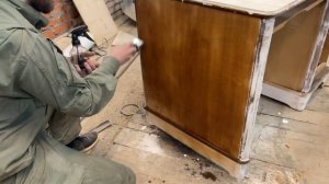 Реставрация стола из СССР своими руками \ restoration