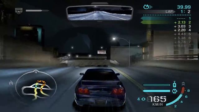 Need for Speed Carbon Nissan Skyline R33 Mod смотреть онлайн