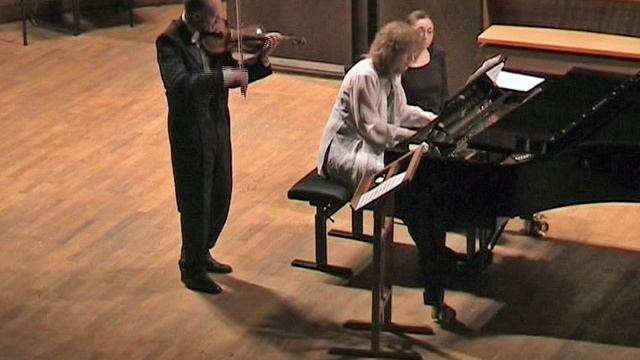И. Брамс. Скерцо для скрипки и фортепиано. Алексей Бруни и Евгения Кривицкая смотреть онлайн