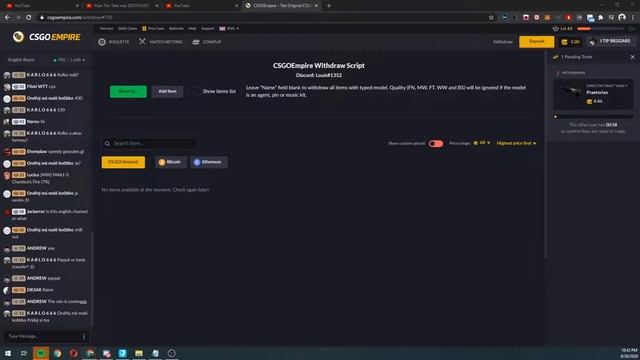 Withdraw Bot Demo смотреть онлайн