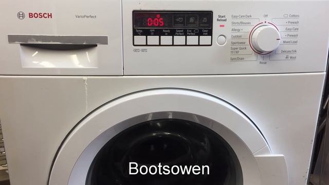 Bosch WAK Bearings are fine! Vacuum cleaner hose wash and spin in a washing machine | noisy смотреть онлайн