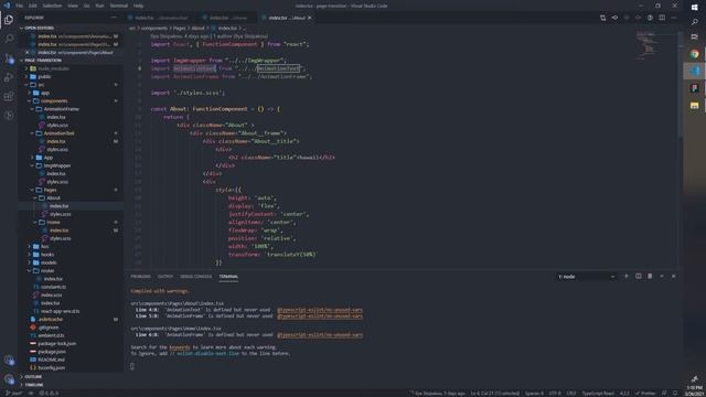 React-router анимация перехода между страницами используя React, React-Spring и JavaScript смотреть онлайн