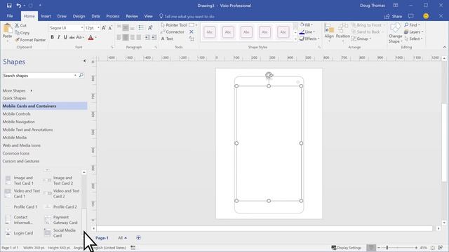How to use Website and Mobile App Wireframe templates in Visio смотреть онлайн