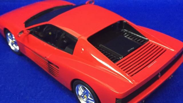 Finished work : Fujimi 1/24 Ferrari 512 TR смотреть онлайн