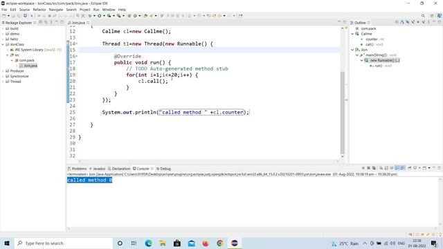 MultiThreading join method in Java | Eclipse IDE смотреть онлайн