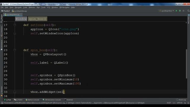 Python GUI How to Create SpinBox in Pyside2 смотреть онлайн