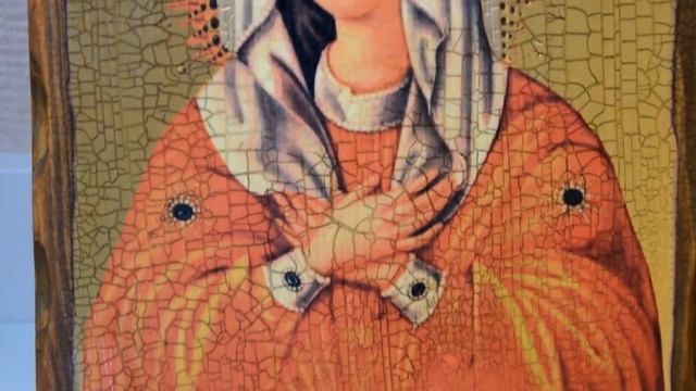 Икона Умиление Пресвятой Богородицы под старину смотреть онлайн