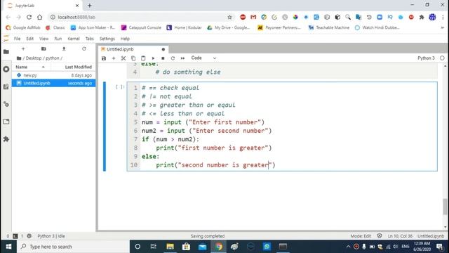 python tutorial # 7 if else statement and boolean comparisons in python in urdu смотреть онлайн