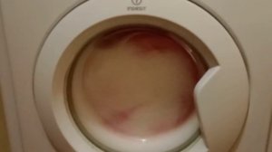 Долгожданная стиральная машина indesit. Программа 6 30° 550 об.