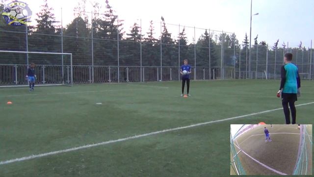 Тренировка вратарей(ловля и ввод мяча) смотреть онлайн