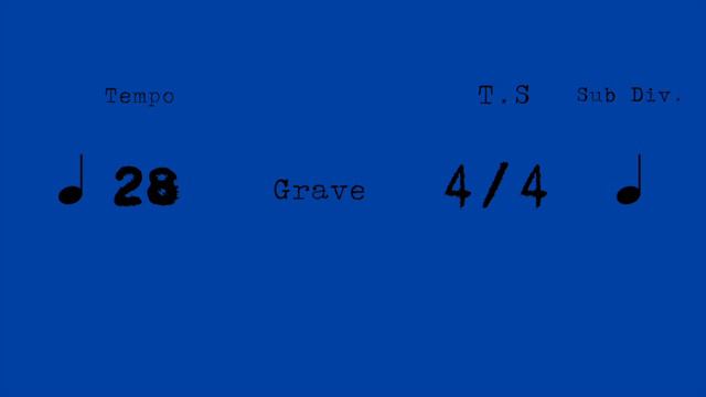 METRONOME - 28 BPM GRAVE смотреть онлайн