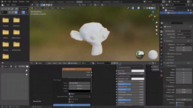 How To Bake Normal Maps From Multires | Blender 2.92 Tutorial смотреть онлайн