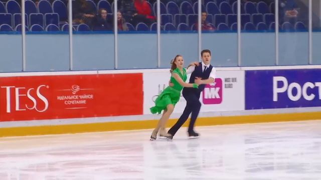 Kубок Роccии Ростелекoм 2019 2020 гг , Тaнцы нa льду, KМС Ритмический танец 3# К ДАВЫДОВА М А смотреть онлайн